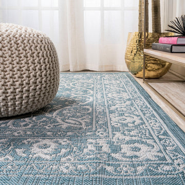 Galon Filigree Indoor/outdoor Area Rug